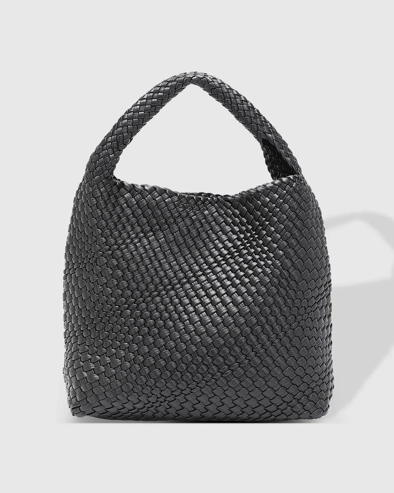 Louenhide Gabby Woven Shoulder Bag - Black