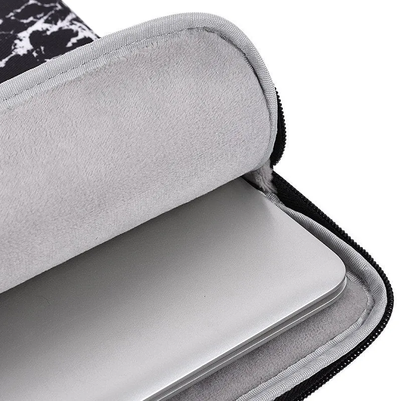 Marble Laptop Sleeve Bag Sleeve Case For Macbook Air Pro 11" 12“ 13" 14" 15" 15.6"