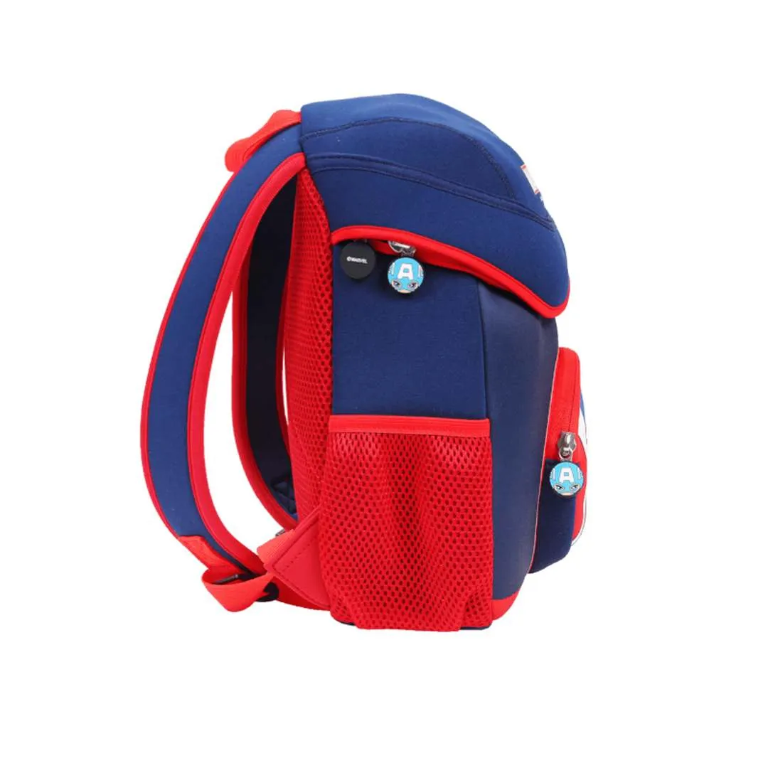 MARVEL CAPTAIN AMERICA KIDS SOFT BACK PACK - NAVY BLUE by Mesuca