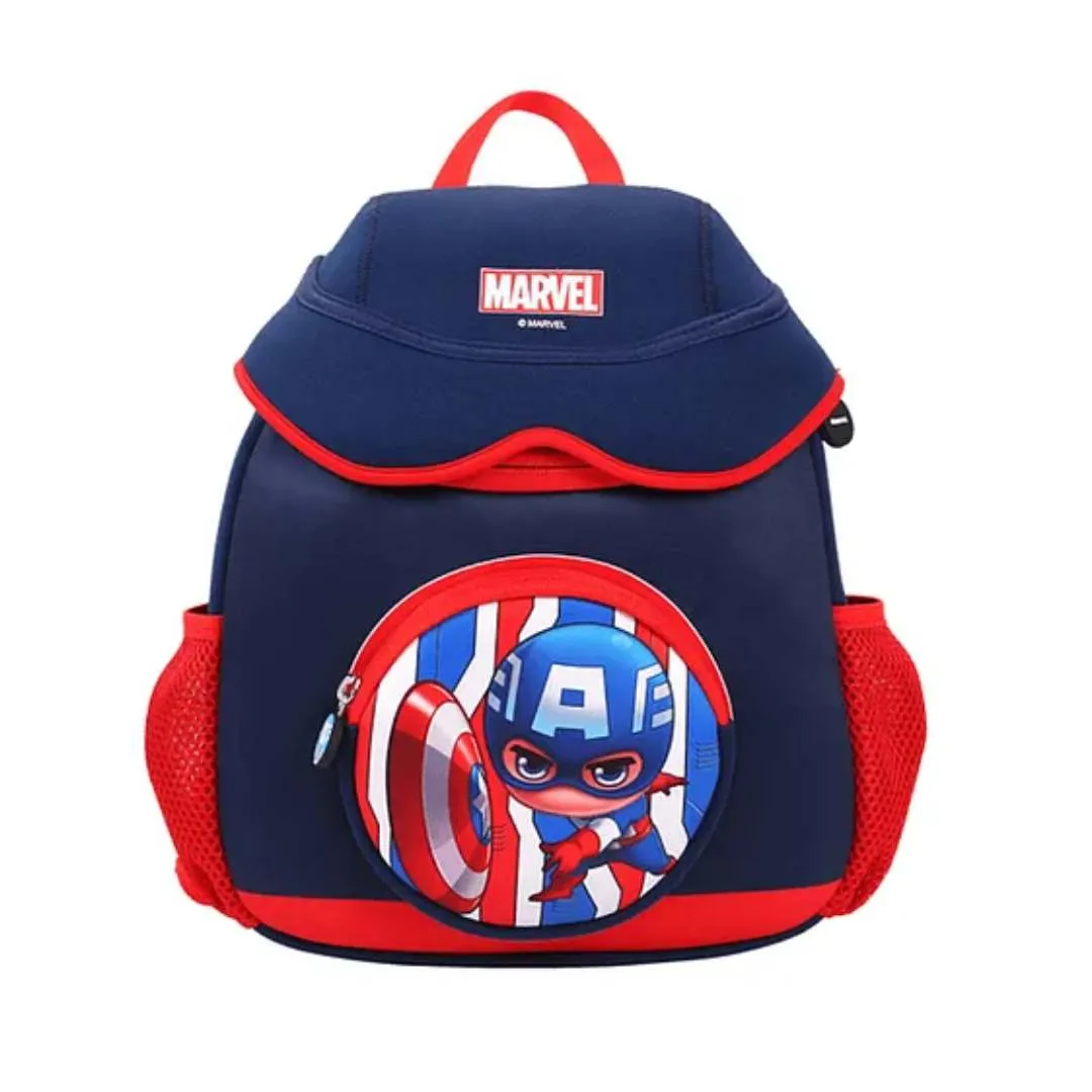 MARVEL CAPTAIN AMERICA KIDS SOFT BACK PACK - NAVY BLUE by Mesuca