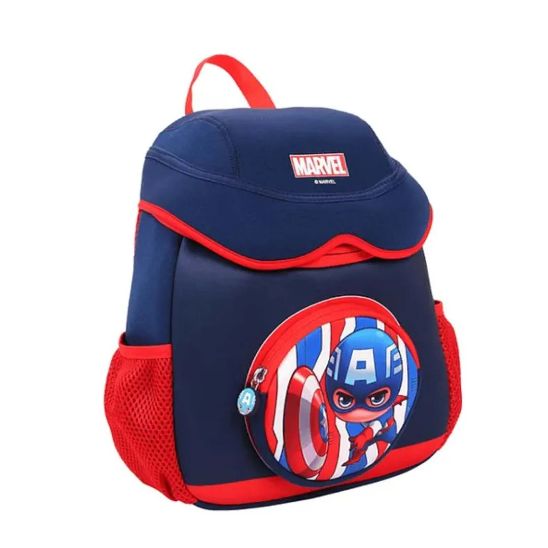 MARVEL CAPTAIN AMERICA KIDS SOFT BACK PACK - NAVY BLUE by Mesuca