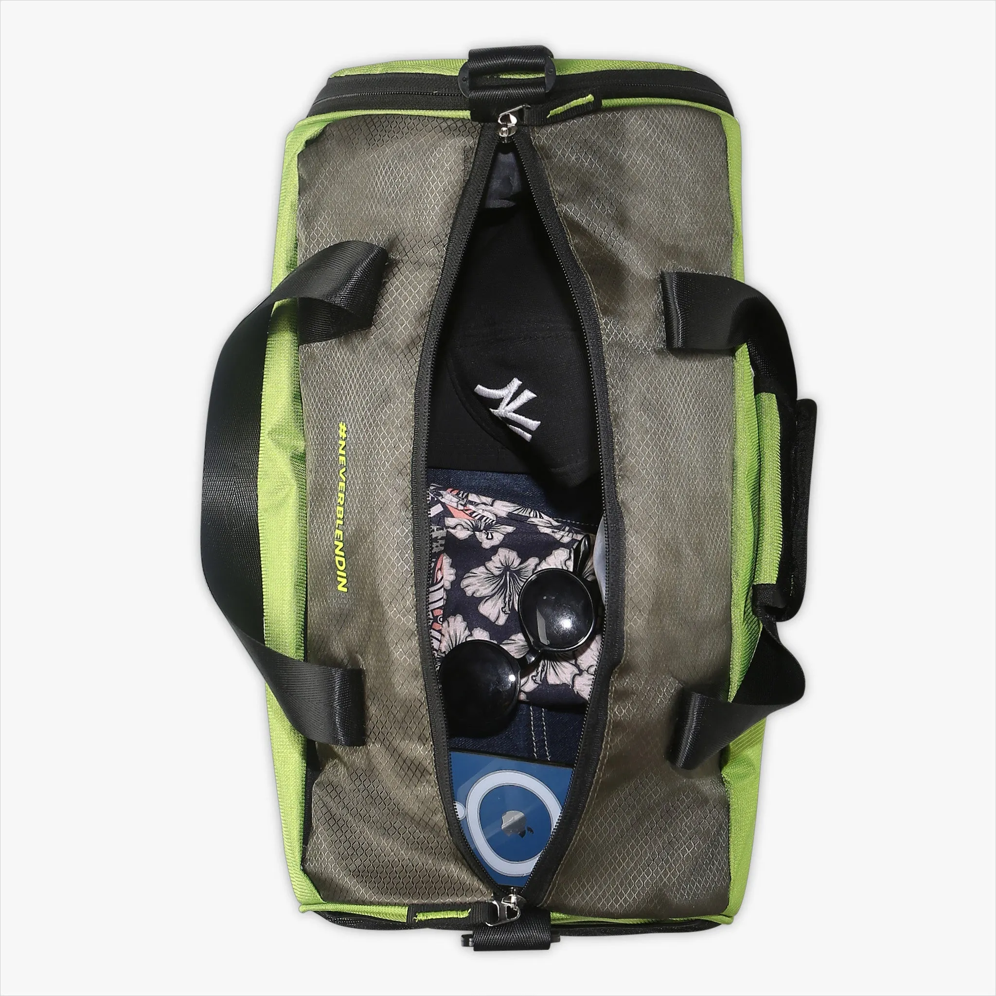 Men Solid Gym Bag