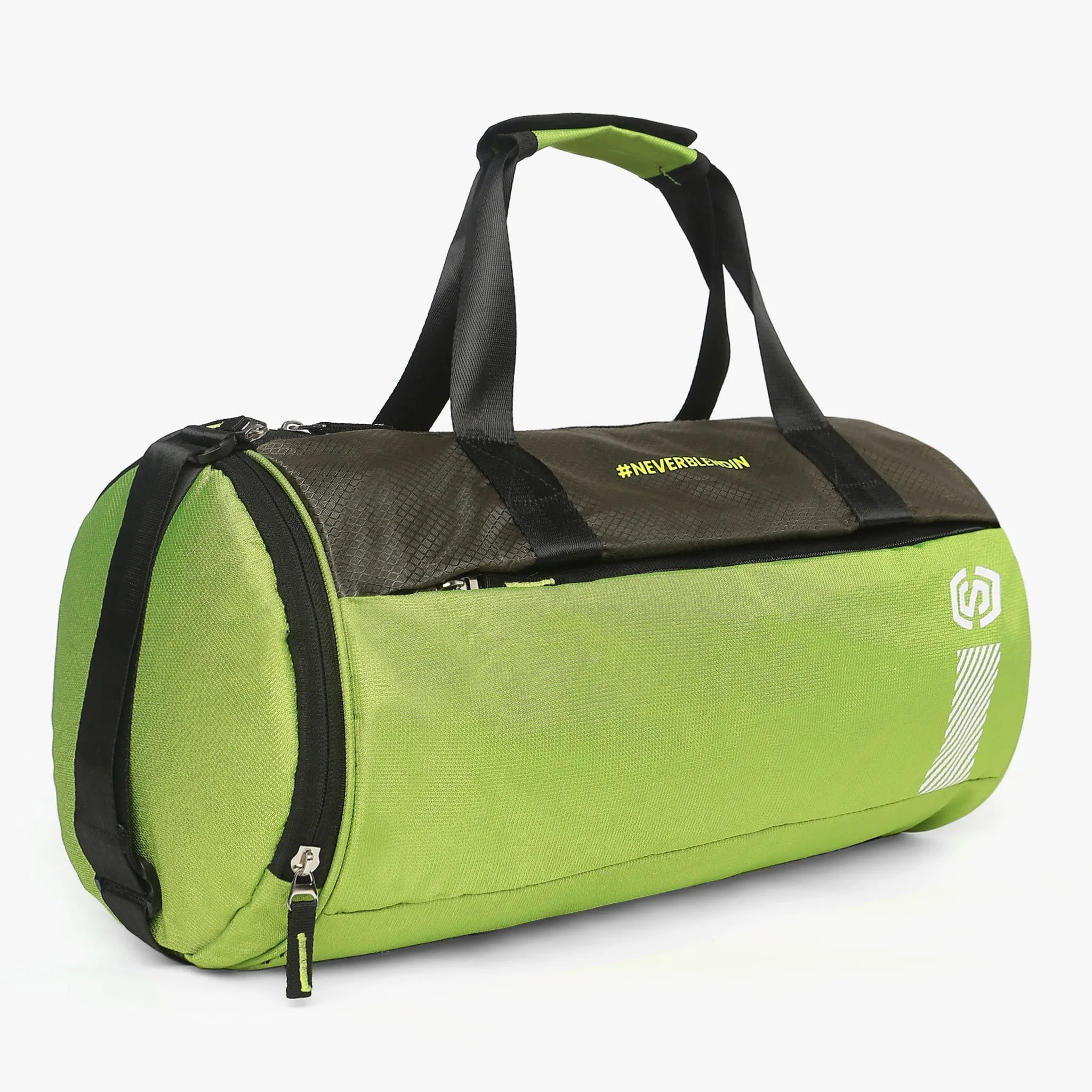 Men Solid Gym Bag