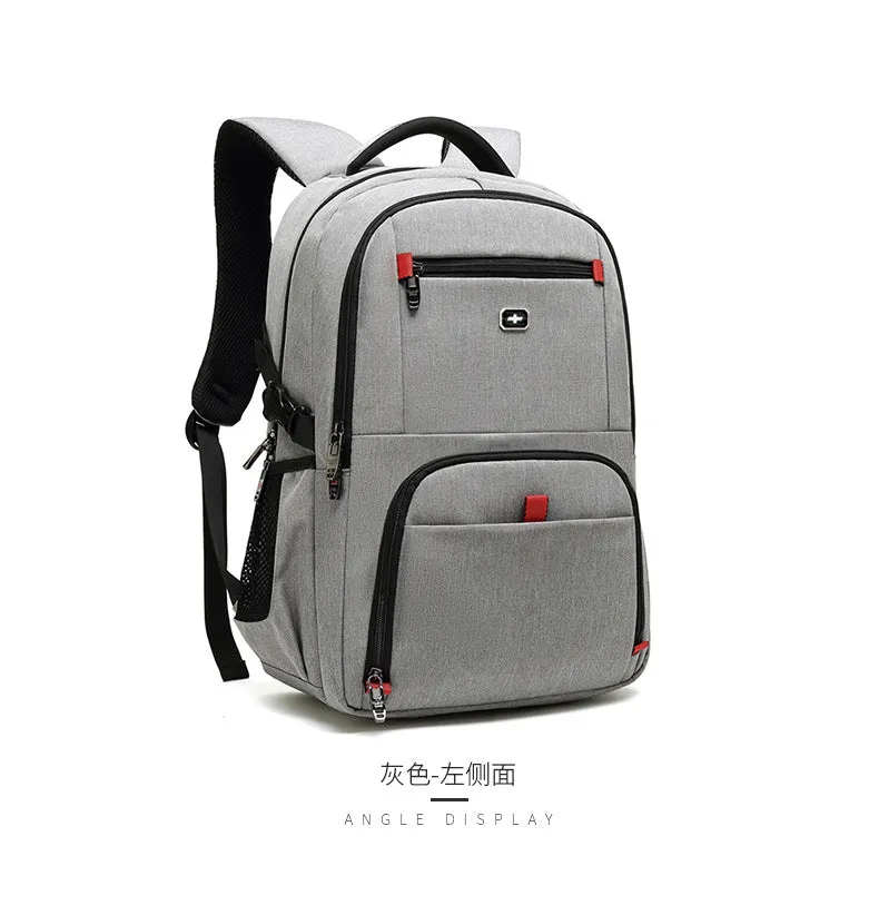 Men's Oxford cloth backpack multifunctional wear-resistant computer bag