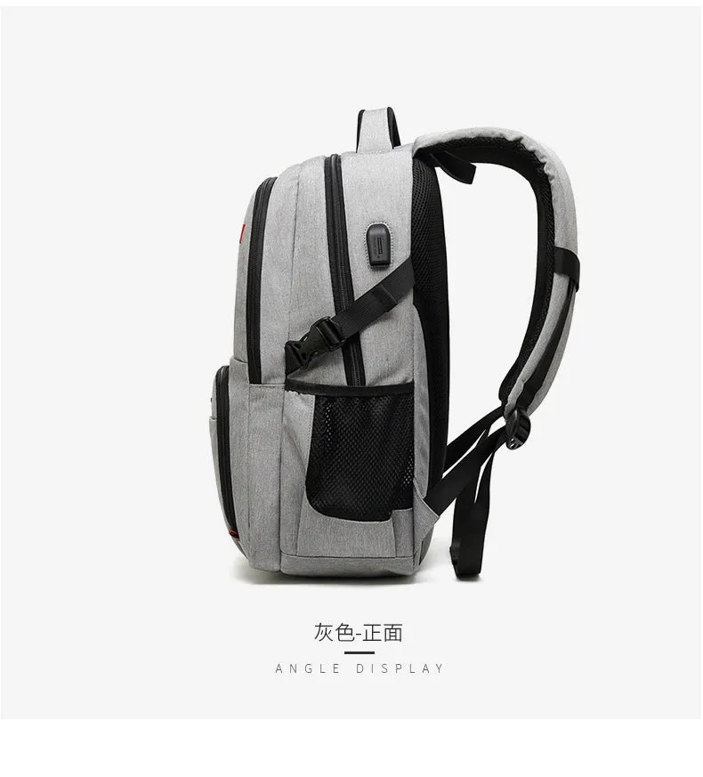 Men's Oxford cloth backpack multifunctional wear-resistant computer bag