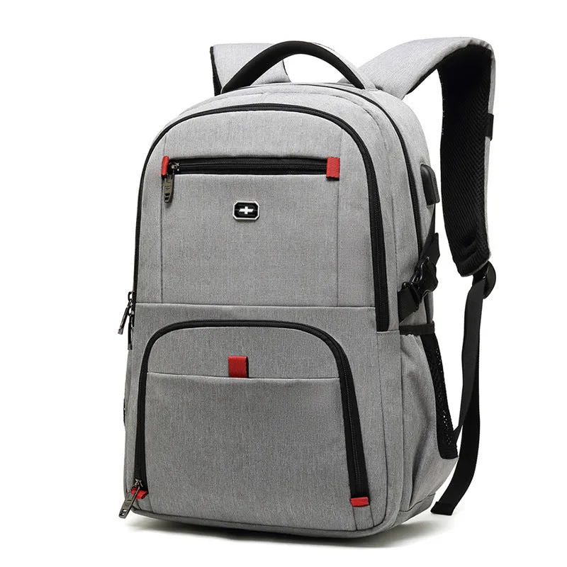 Men's Oxford cloth backpack multifunctional wear-resistant computer bag