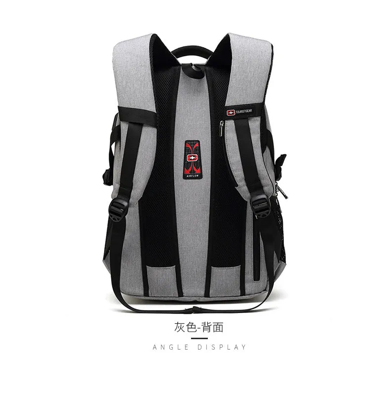 Men's Oxford cloth backpack multifunctional wear-resistant computer bag