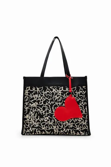 Midsize canvas tote bag