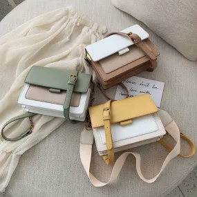 Mini Leather Crossbody Bags For Women Chain Shoulder Simple Lady Travel Long Belt Purses And Handbags Cross Body Tiny Women's Bag