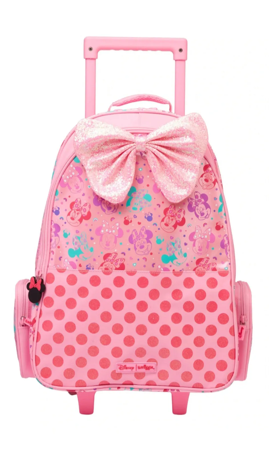 Minnie Mouse Trolley Backpack With Light Up Wheels