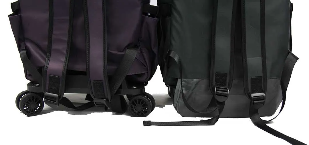 Modish 8-wheel Detachable Trolley Backpack