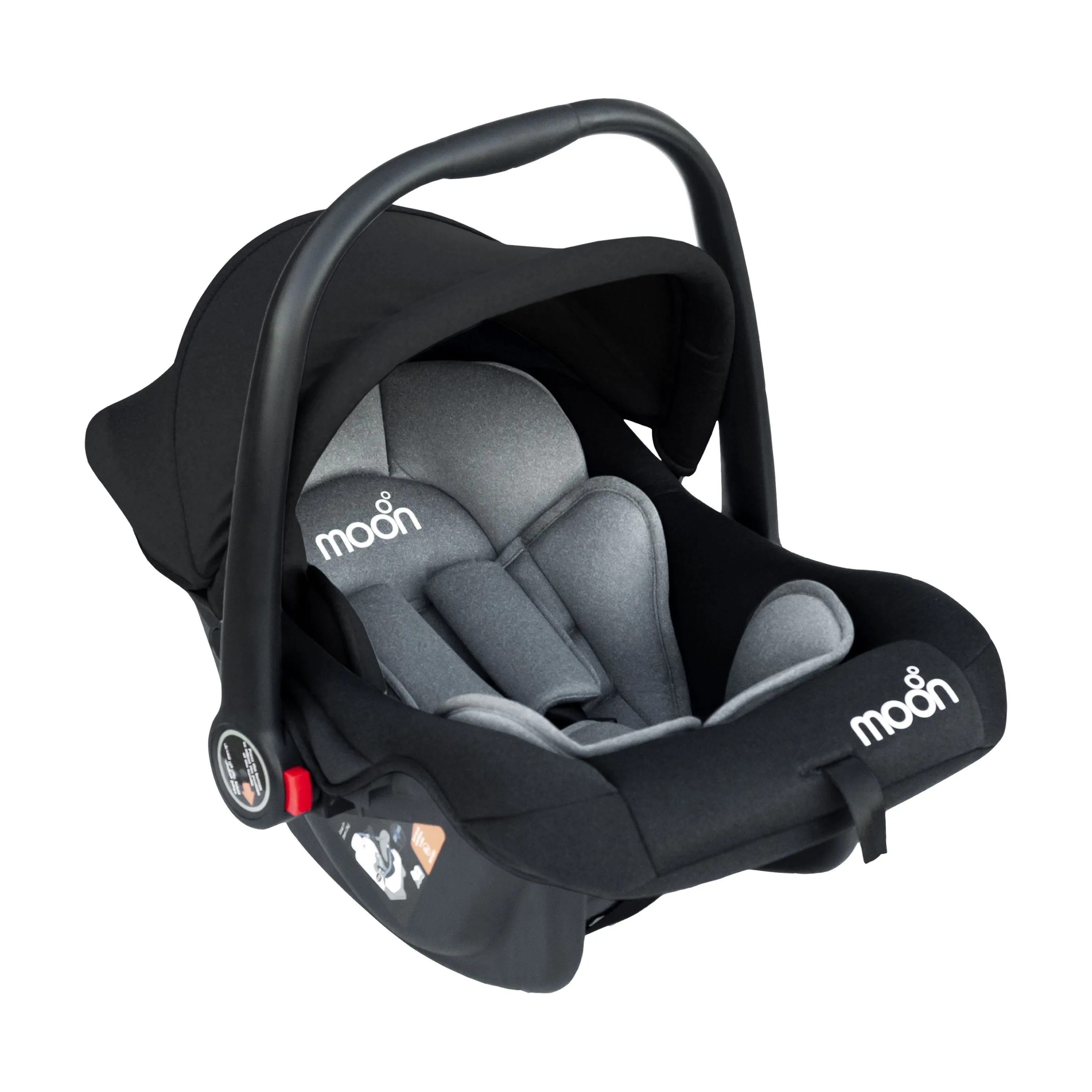 Moon - Bibo Baby Carrier/Car Seat (Black)