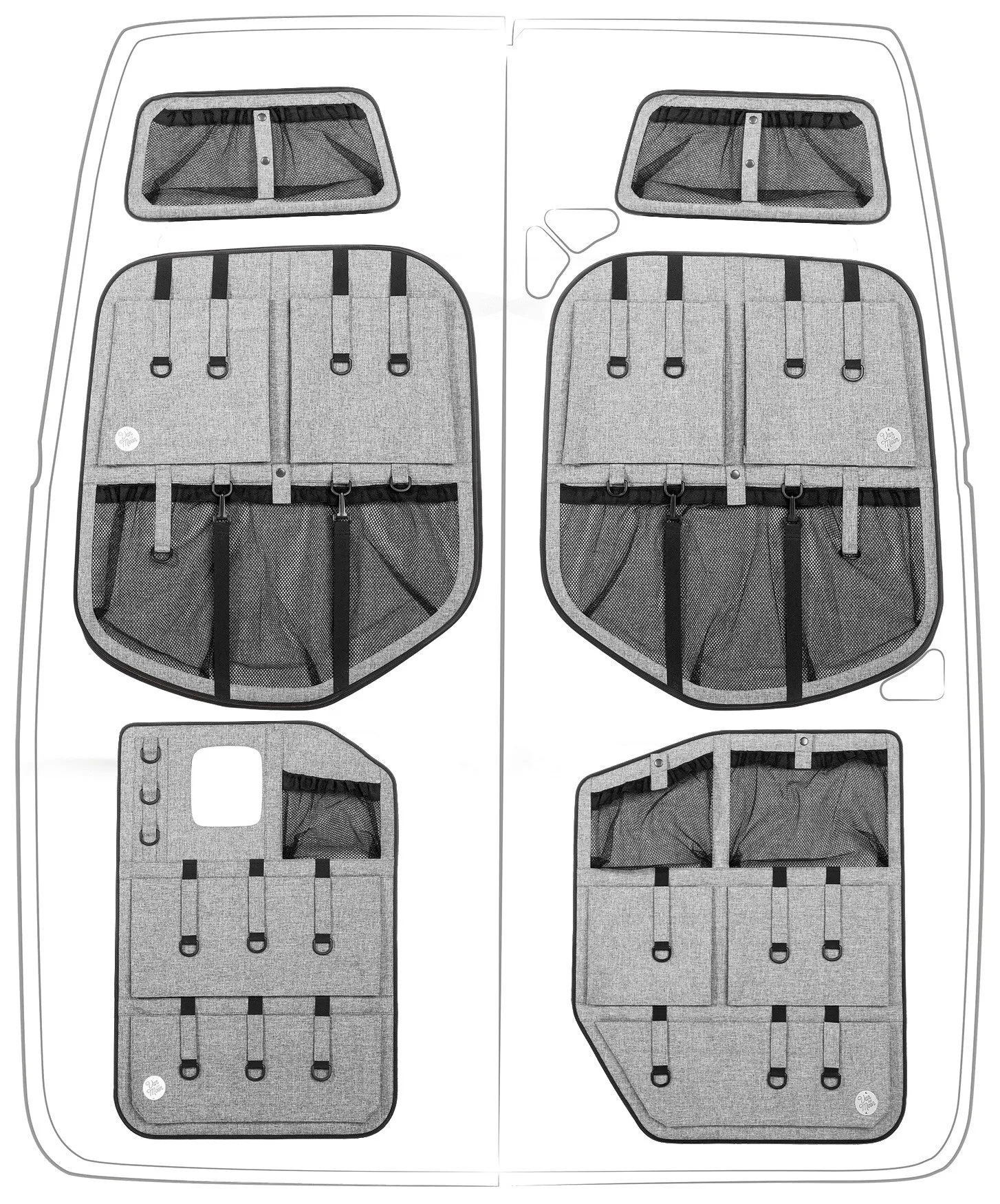 Moon Organizer - Middle Left - 907 Mercedes Sprinter - P