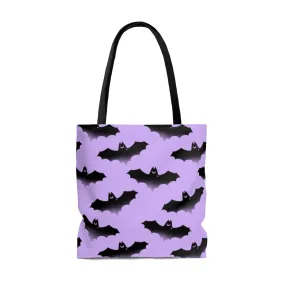 Morrigan Tote Bag (Black/Purple)