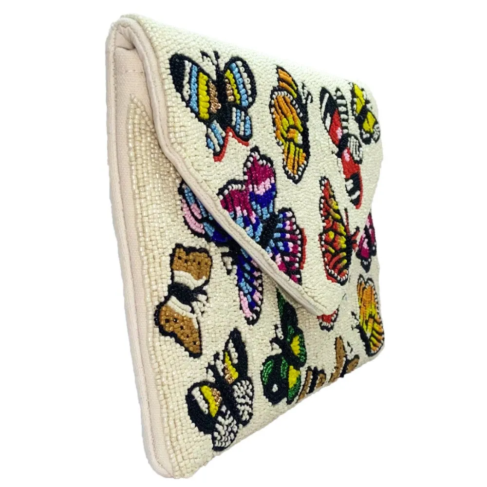 Multi Butterfly Bead Clutch