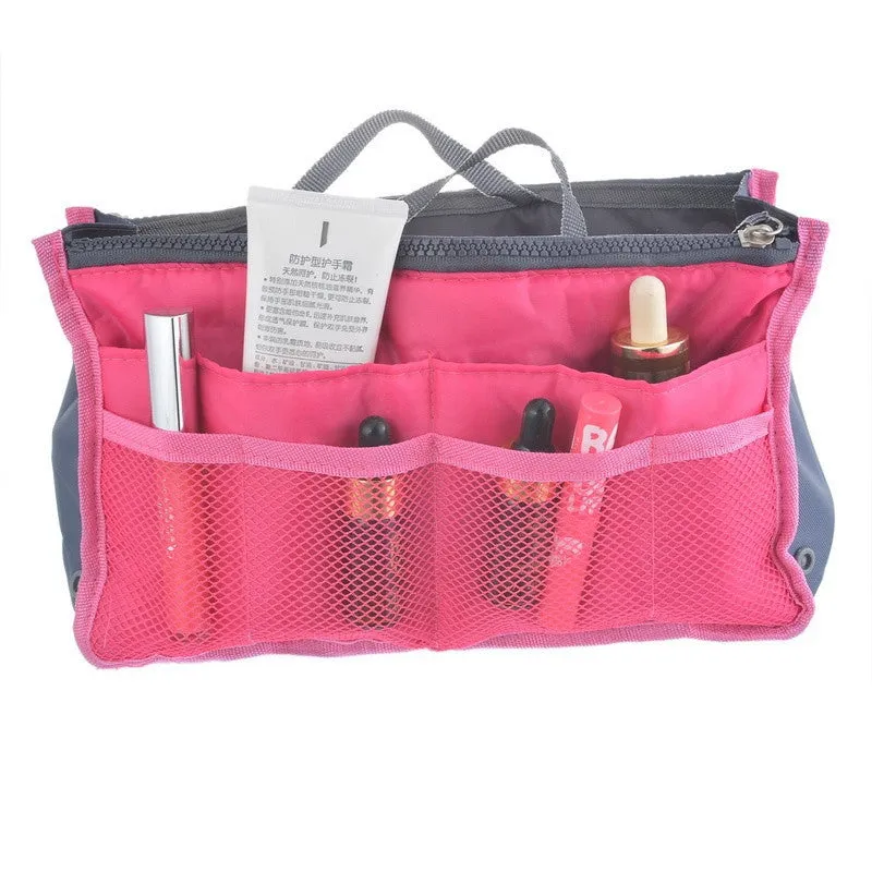 Multi-function Handbag Purse Organizer Insert Phone Cosmetic Bag in Bag Storage Case