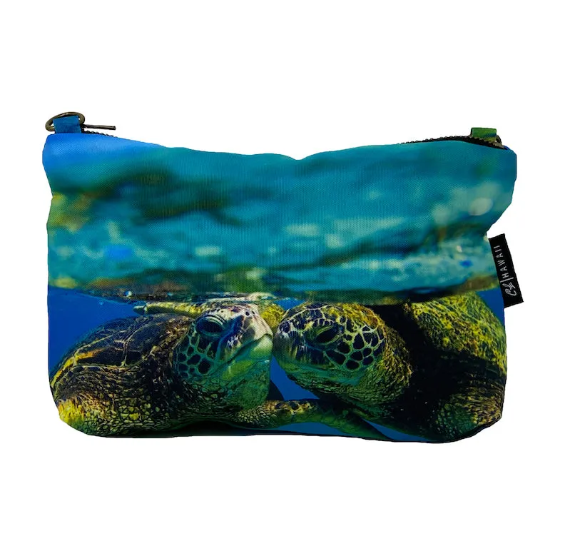 Multi-Use Clutch Bag:  Honu Kiss