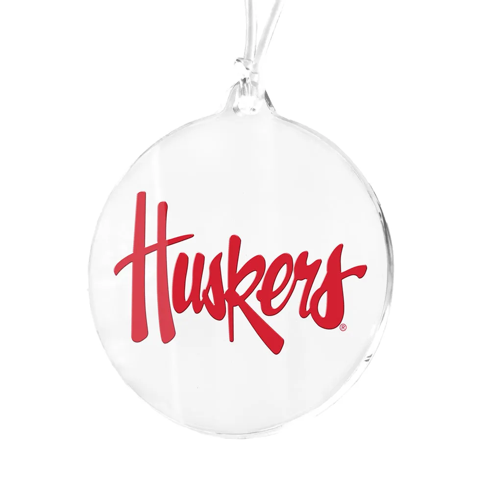 Nebraska Huskers Bag Tag & Ornament