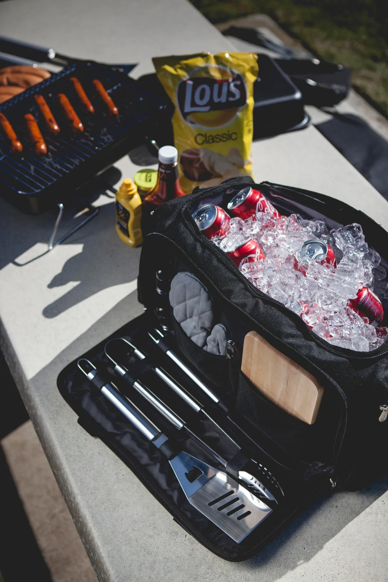 New Orleans Saints - BBQ Kit Grill Set & Cooler