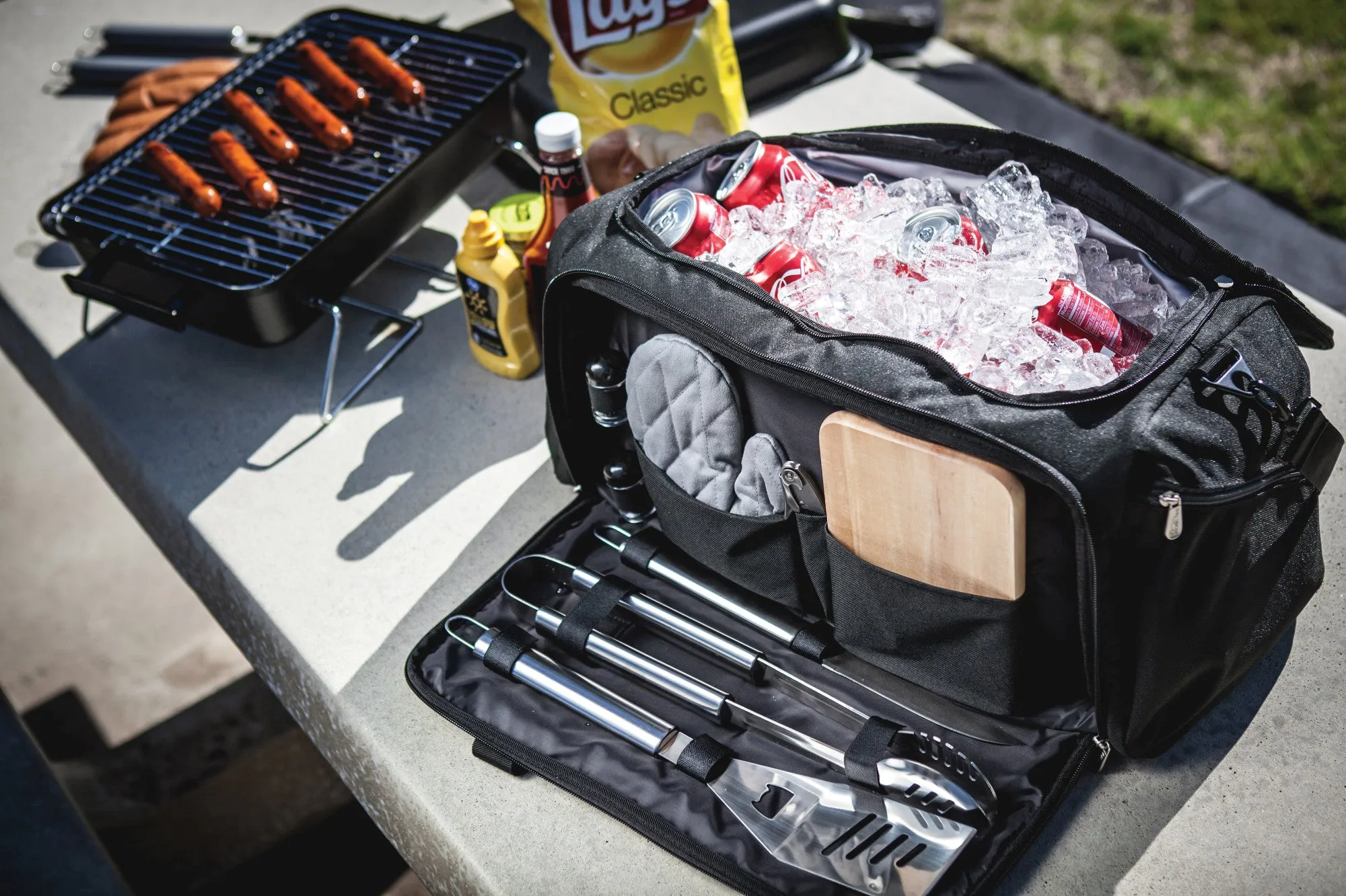 New Orleans Saints - BBQ Kit Grill Set & Cooler