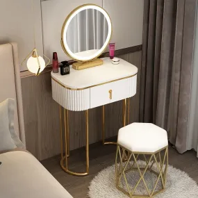 Nordic Dressing Table - Luxury Comfortable Storage Organizer