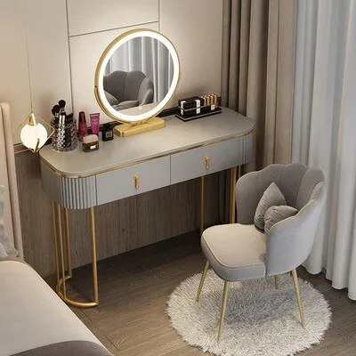 Nordic Dressing Table - Luxury Comfortable Storage Organizer