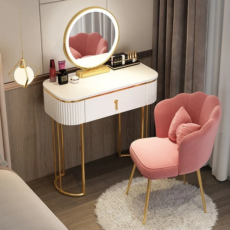 Nordic Dressing Table - Luxury Comfortable Storage Organizer