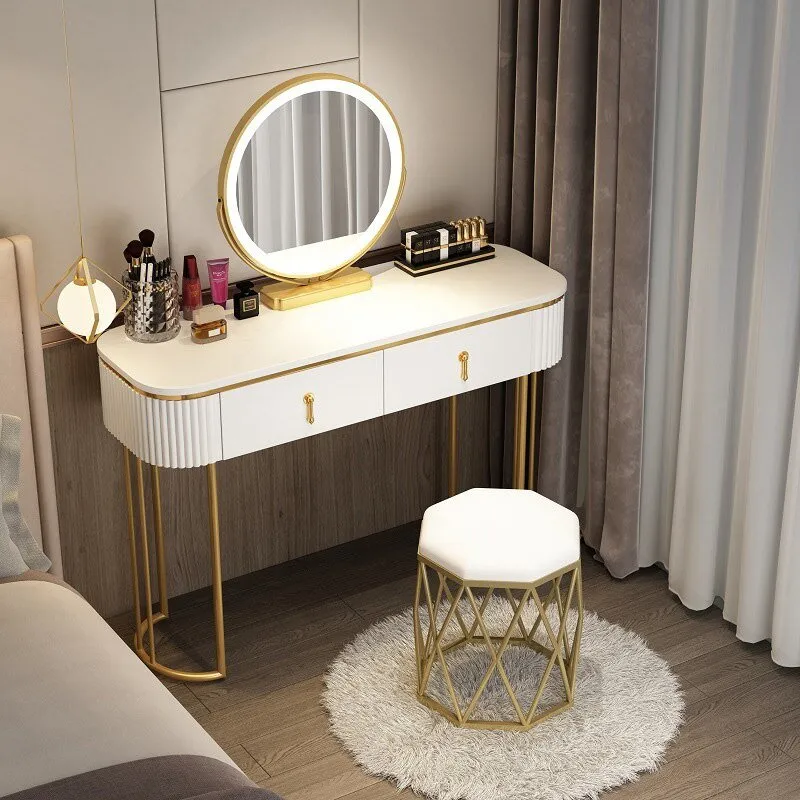 Nordic Dressing Table - Luxury Comfortable Storage Organizer