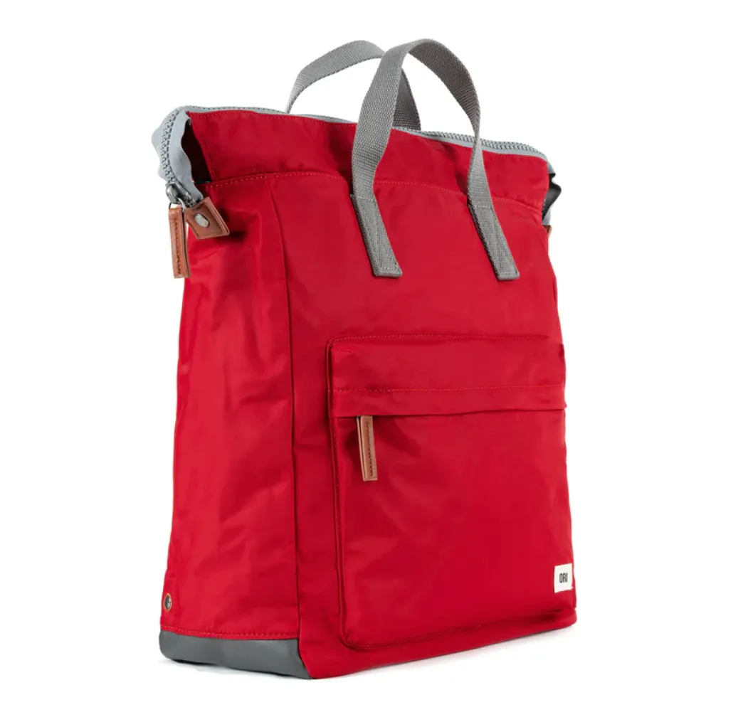 ORI Bantry B Sustainable Nylon Backpack – Medium – Cranberry