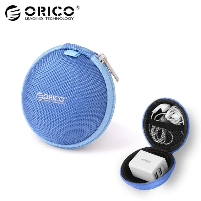 ORICO Mini Bag for Headphones, Ear-Plugs, USB, etc