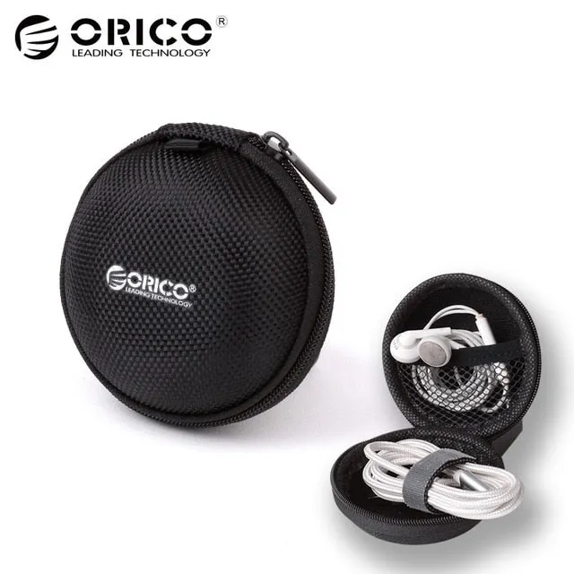 ORICO Mini Bag for Headphones, Ear-Plugs, USB, etc