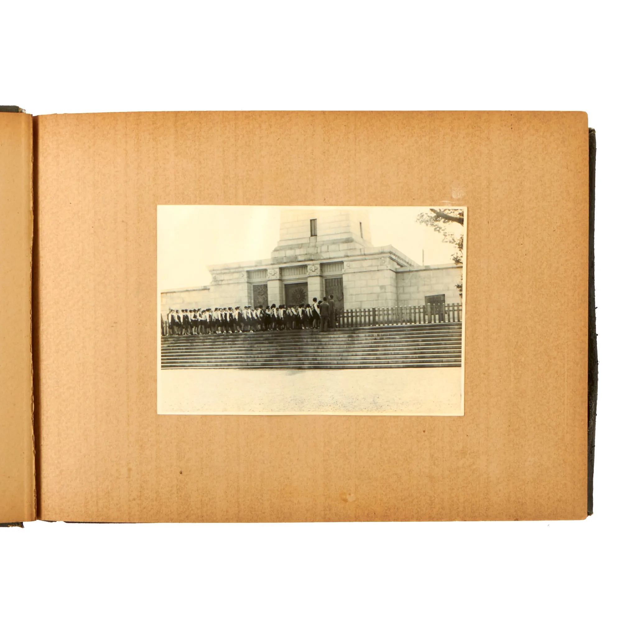 Original Japanese Chinese WWII Student Photo Album Captured by HIGNETT - 44 Photographs Total - Ikefu Sakata University