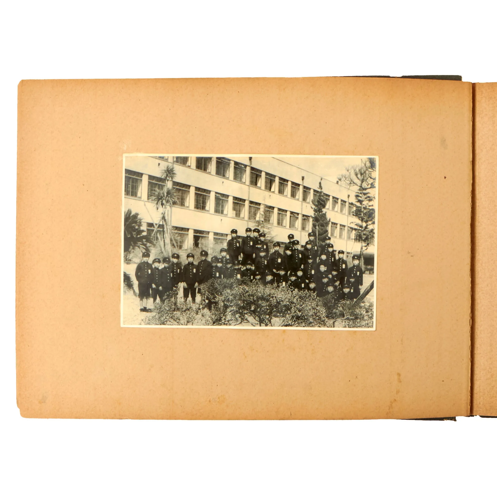 Original Japanese Chinese WWII Student Photo Album Captured by HIGNETT - 44 Photographs Total - Ikefu Sakata University