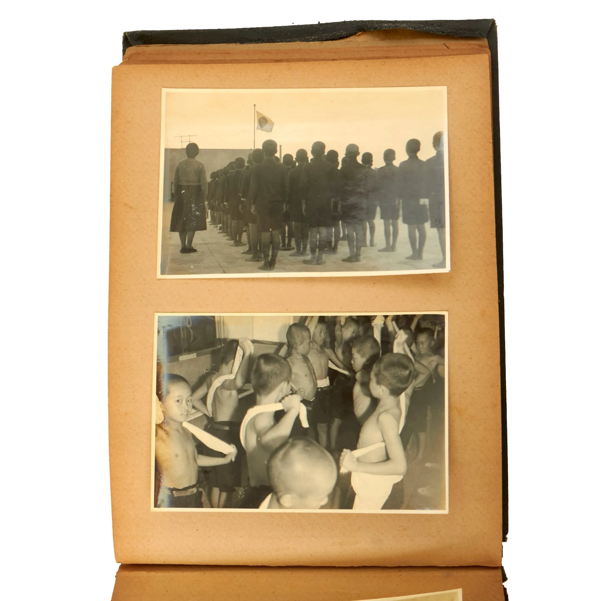 Original Japanese Chinese WWII Student Photo Album Captured by HIGNETT - 44 Photographs Total - Ikefu Sakata University