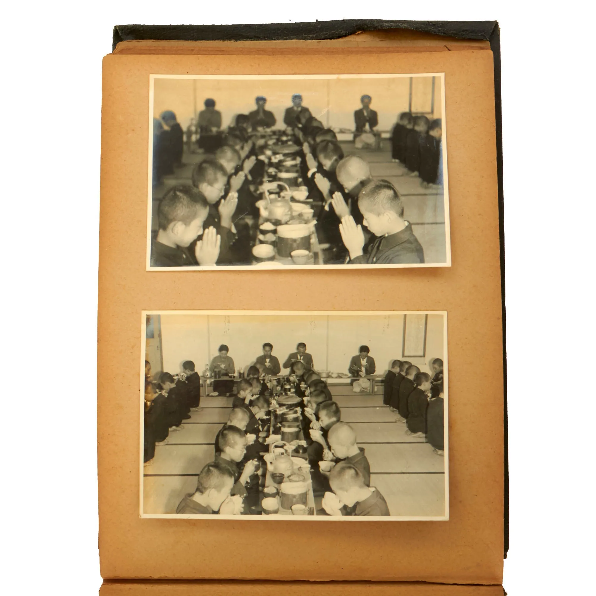 Original Japanese Chinese WWII Student Photo Album Captured by HIGNETT - 44 Photographs Total - Ikefu Sakata University