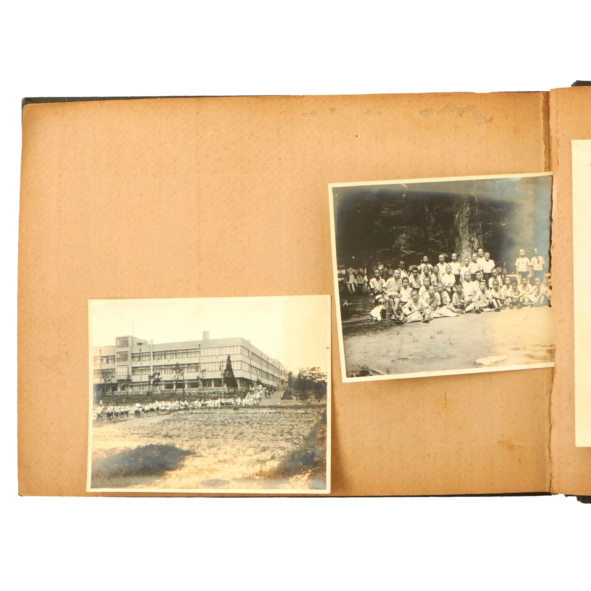 Original Japanese Chinese WWII Student Photo Album Captured by HIGNETT - 44 Photographs Total - Ikefu Sakata University