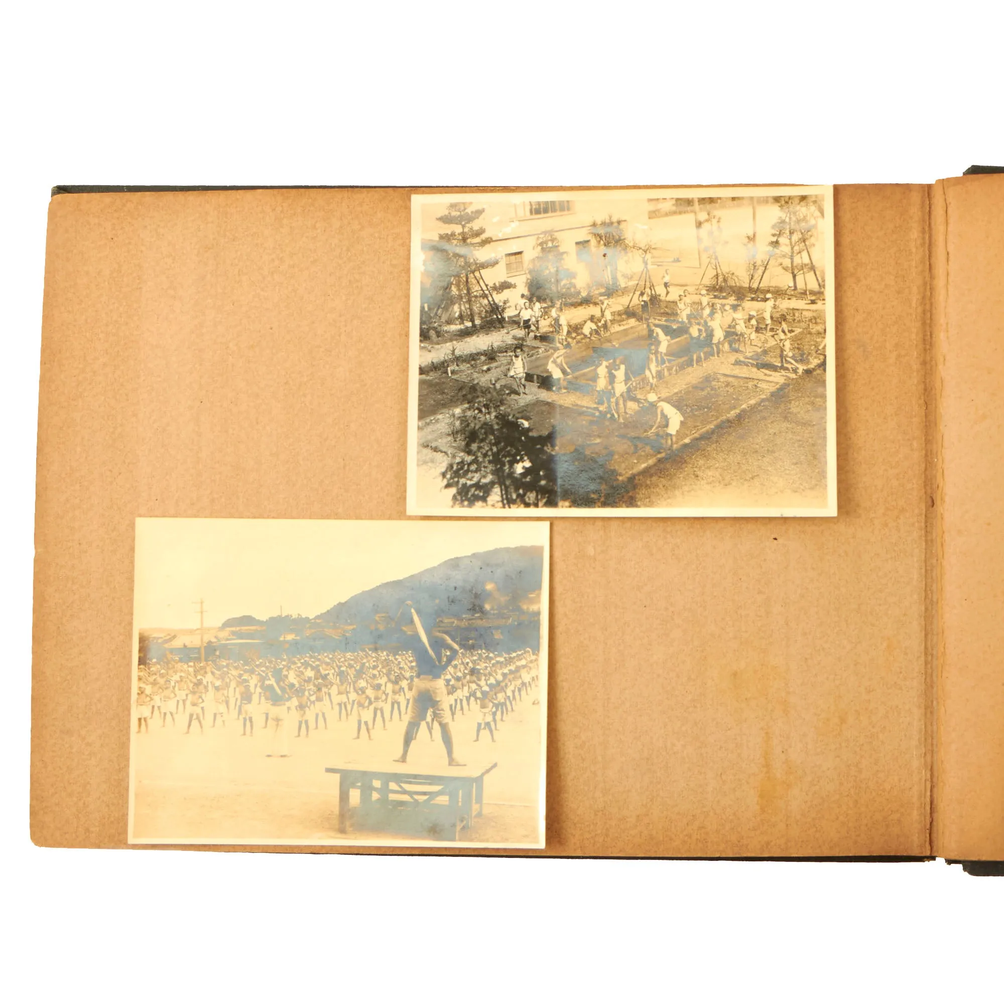 Original Japanese Chinese WWII Student Photo Album Captured by HIGNETT - 44 Photographs Total - Ikefu Sakata University