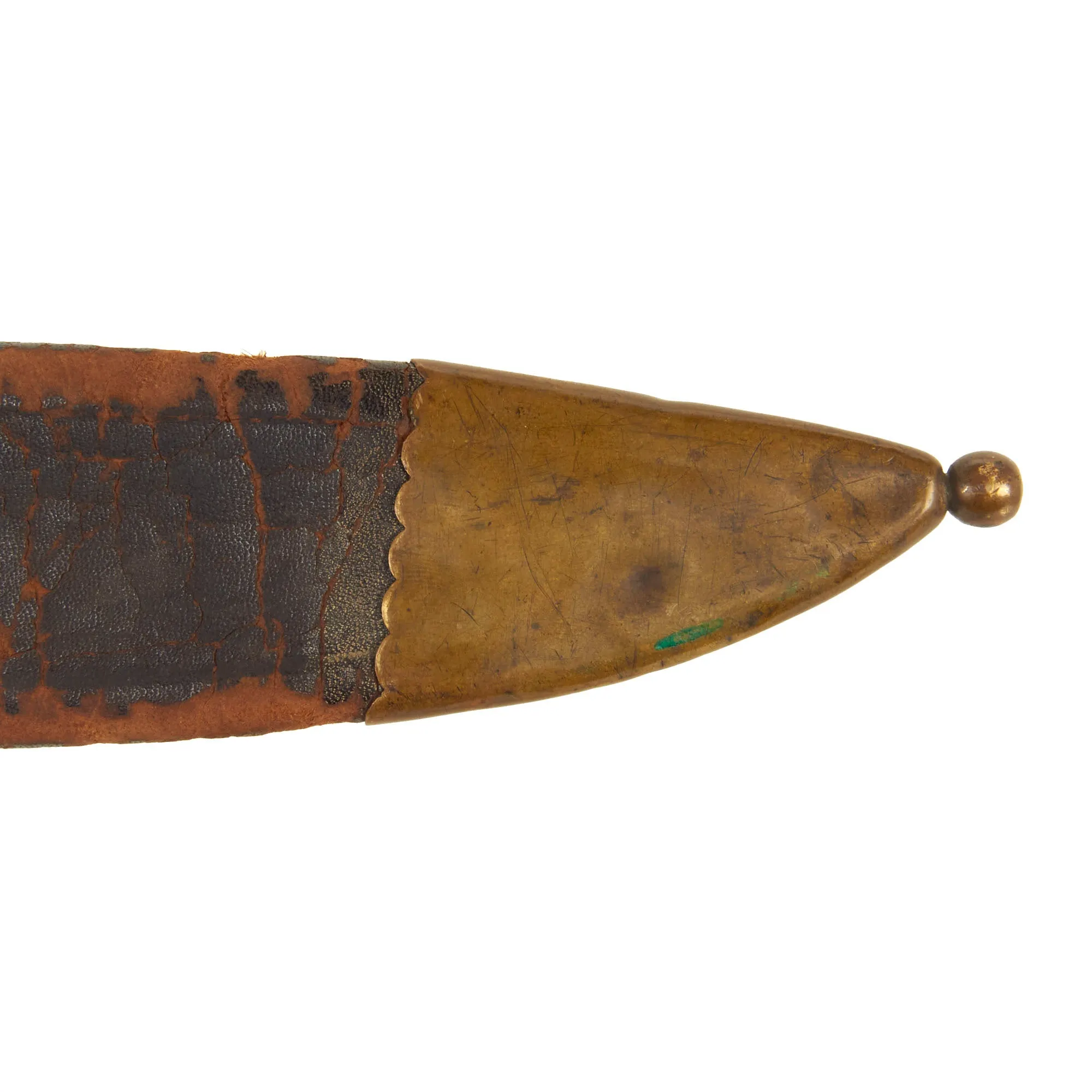 Original U.S. Civil War Model 1862 Federal Issue Hospital Corps Knife With Leather Scabbard by Collins & Co