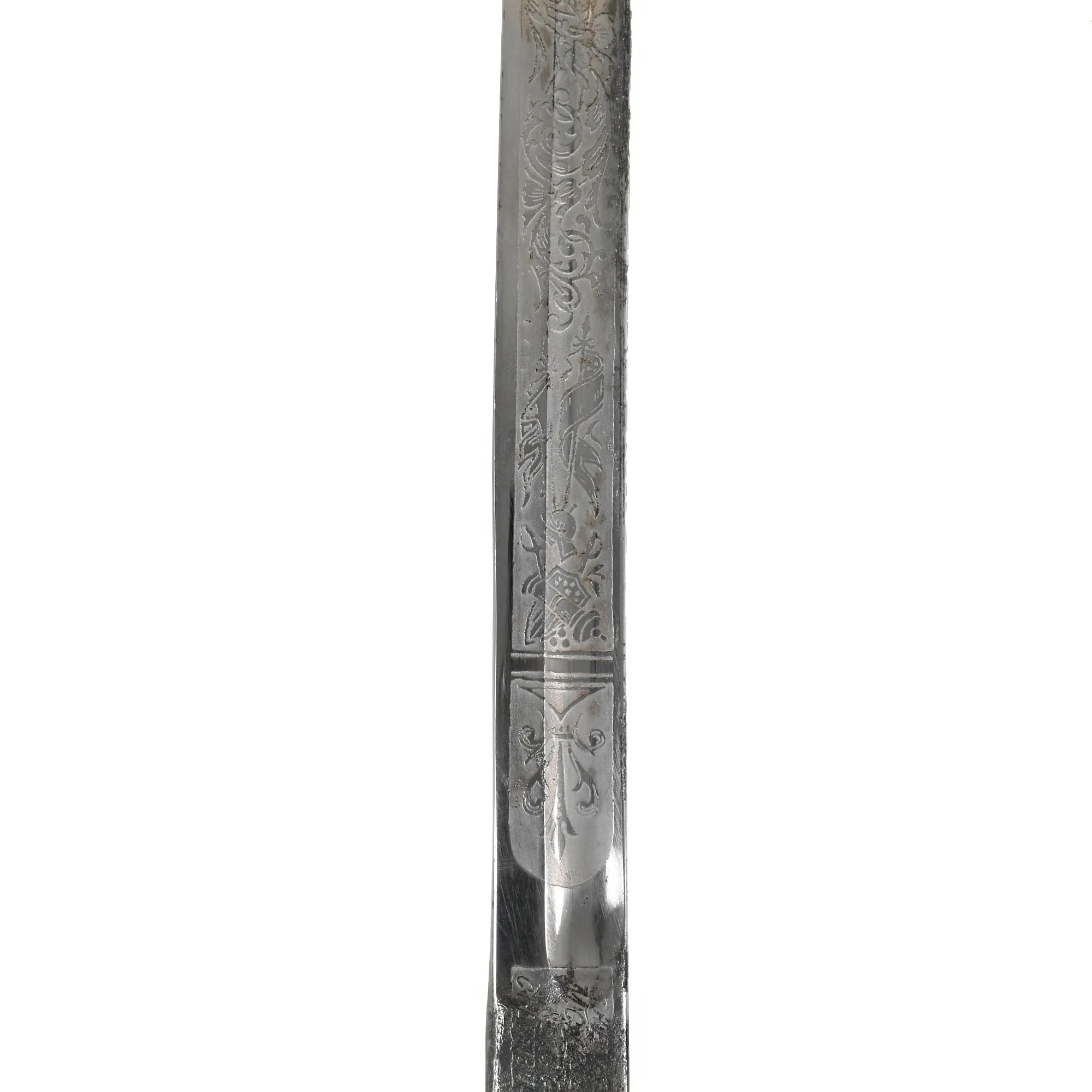 Original U.S. Inter-War Model 1902 Army Officer’s Sword Presented to John Warren Smith Jr. of Florida Military Academy