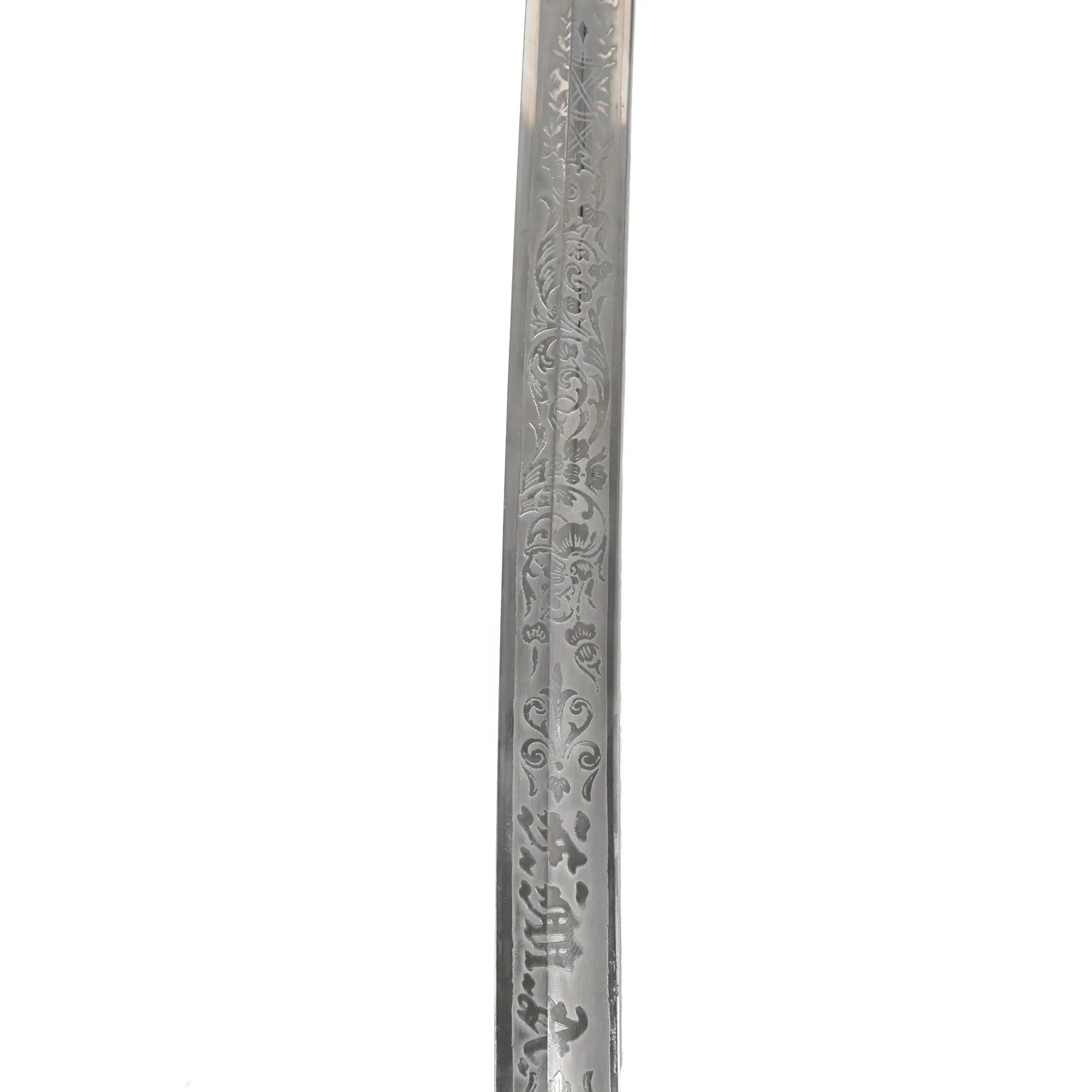 Original U.S. Inter-War Model 1902 Army Officer’s Sword Presented to John Warren Smith Jr. of Florida Military Academy