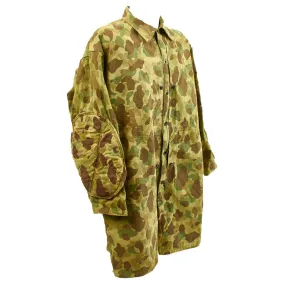 Original U.S. WWII USMC Paramarine Third Pattern Jump Smock with Elbow Pads