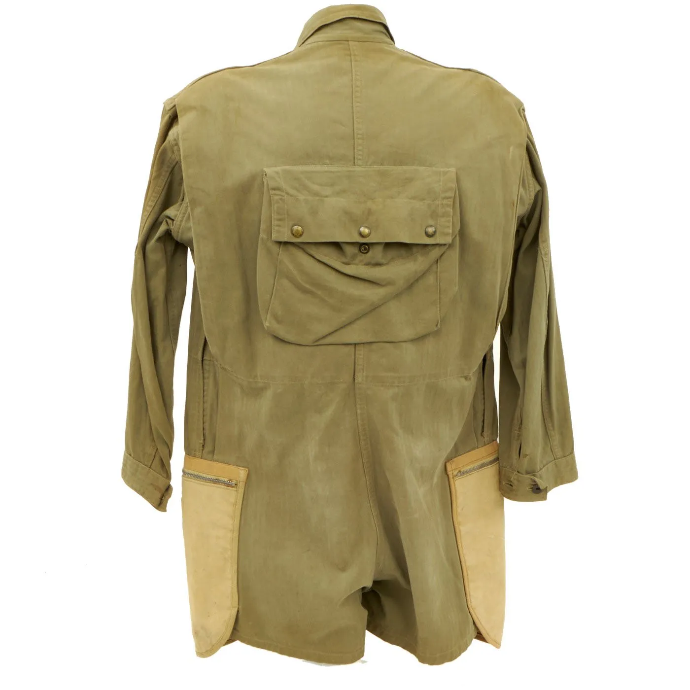 Original U.S. WWII USMC Paramarine Type 1 Jump Smock Paratrooper Jacket with Stencil - As Seen In Book