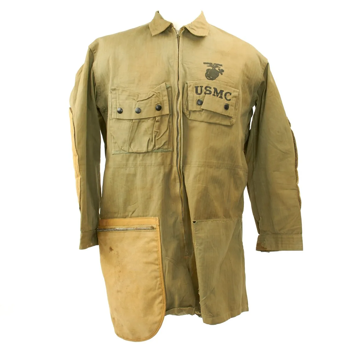 Original U.S. WWII USMC Paramarine Type 1 Jump Smock Paratrooper Jacket