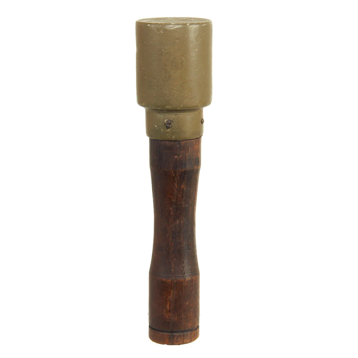 Original Vietnam War NVA / VC North Vietnamese Captured Stick Grenade Used As American EOD Training Device - Inert