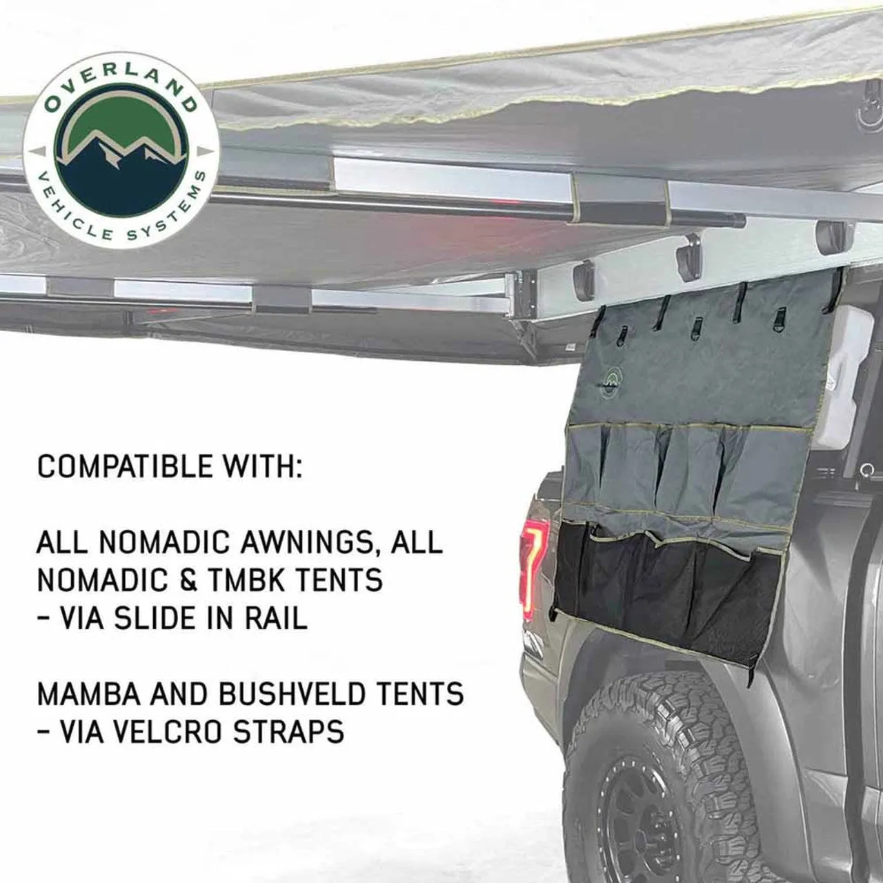 Overland Vehicle Systems Tent & Awning Organizer Storage