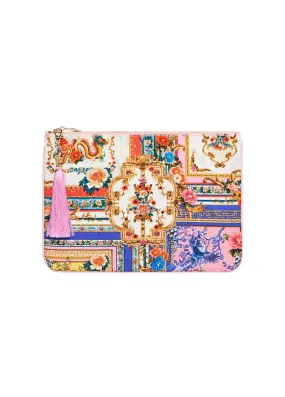 Party in the Palace Small Canvas Clutch