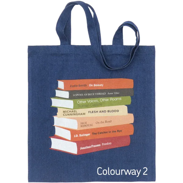 Personalised Bookshelf Tote Bag