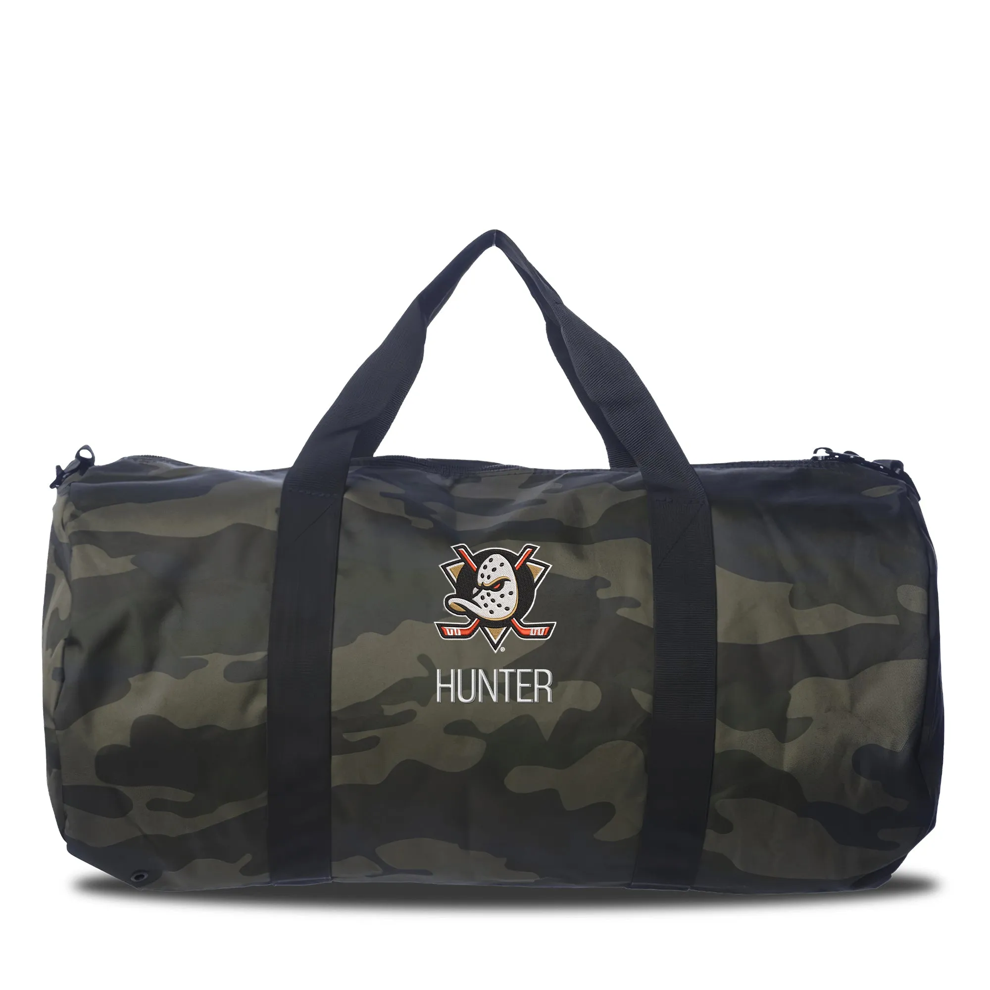 Personalized Anaheim Ducks Specialty Duffel Bag