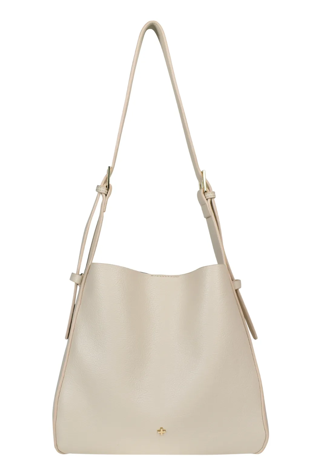 Peta   Jain Otto Slouch Bucket Bag Beige