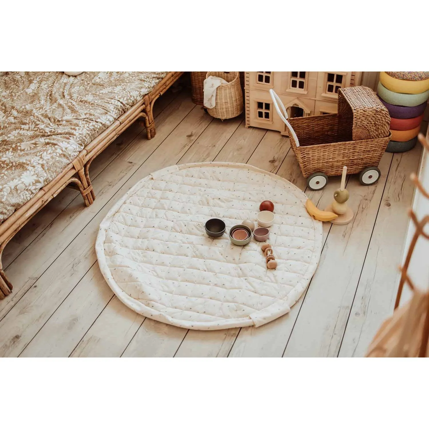 Play&Go Soft Organic Moon 2-in-1 Playmat